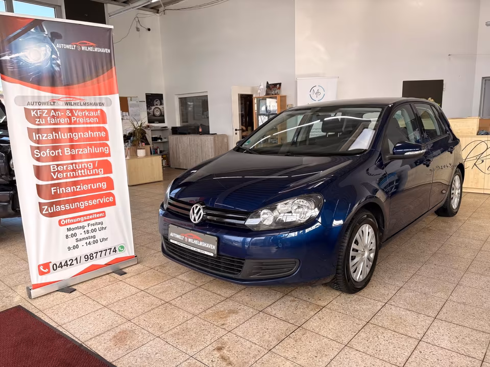  VW Golf 6 1.4 *TÜV-NEU*S-Heft*Klima*3.Hand*