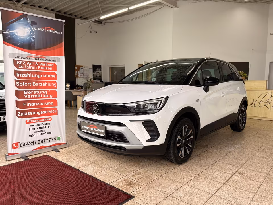 Opel Crossland 1.2 *61TKM*TÜV-NEU*Automatik*Klima*Navi*