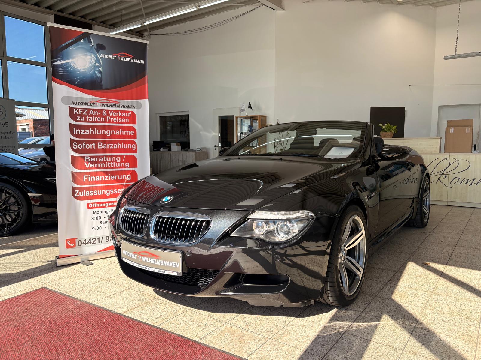 BMW M6 V10 Cabrio*TÜV-NEU*Carbon*Voll*Original*SMG*Sehr-Gepflegt*